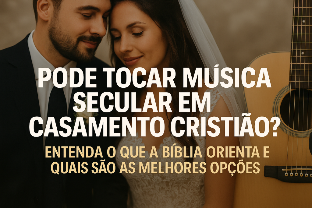 PODE TOCAR MÚSICA SECULAR EM CASAMENTO CRISTÃO?